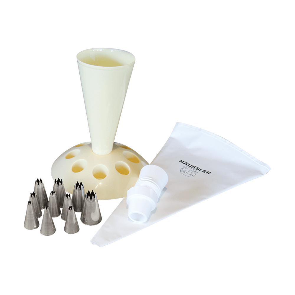 Spritzgebäckset Spritzgebäckset mit Tüllen ohne Hintergrund