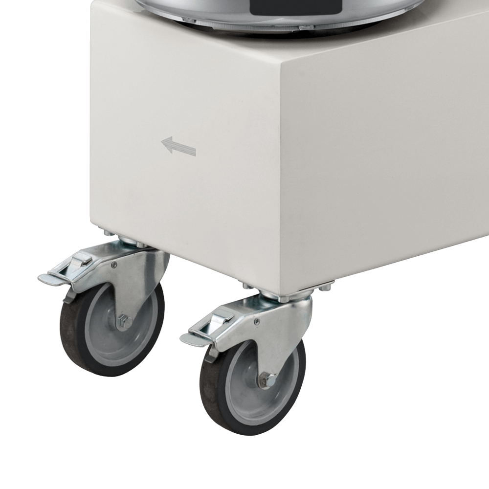 Teigknetmaschine mit Räder