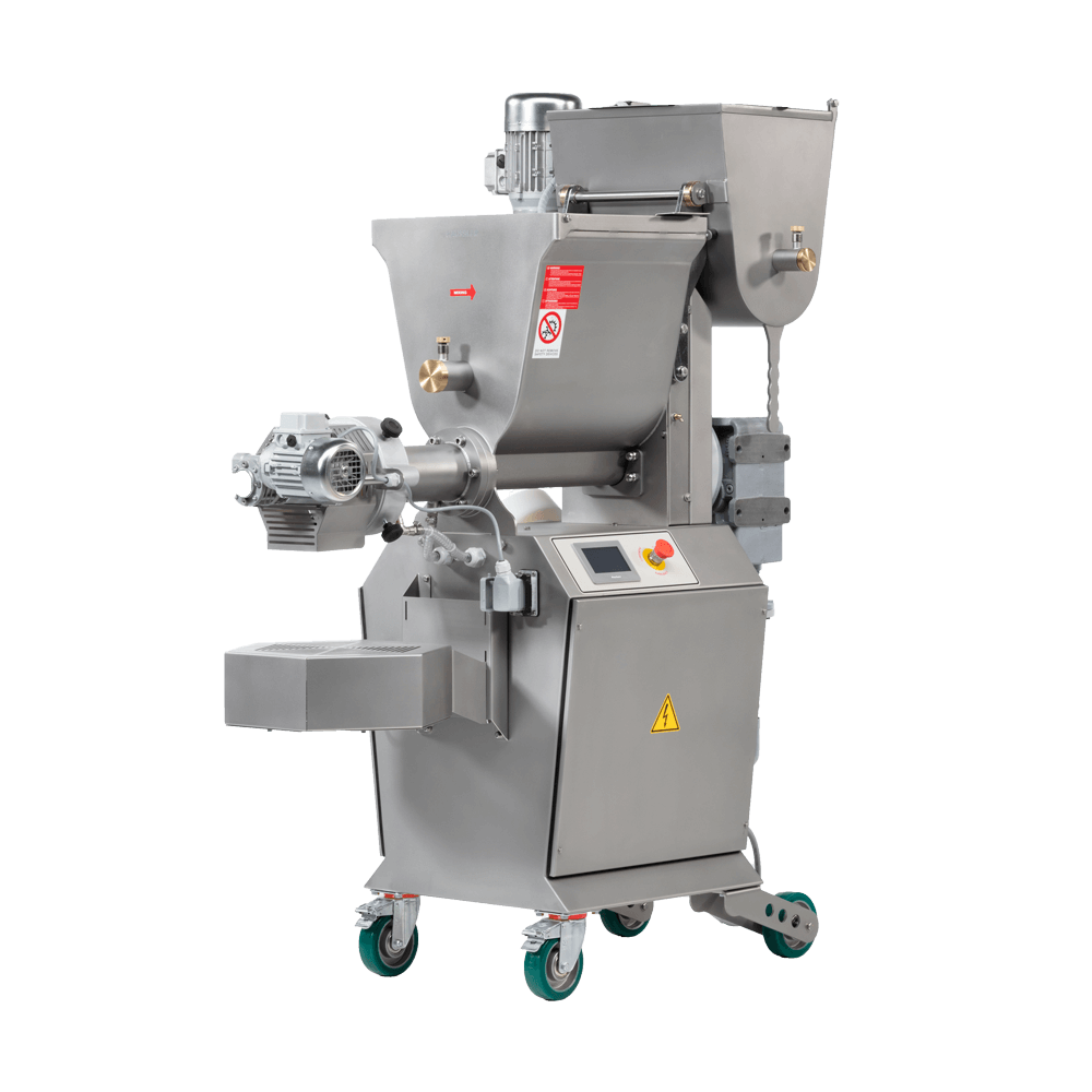 Nudelmaschine Pasta 1200 Kombi Nudelmaschine Pasta 1200 Kombi, Ansicht schräg von der Seite