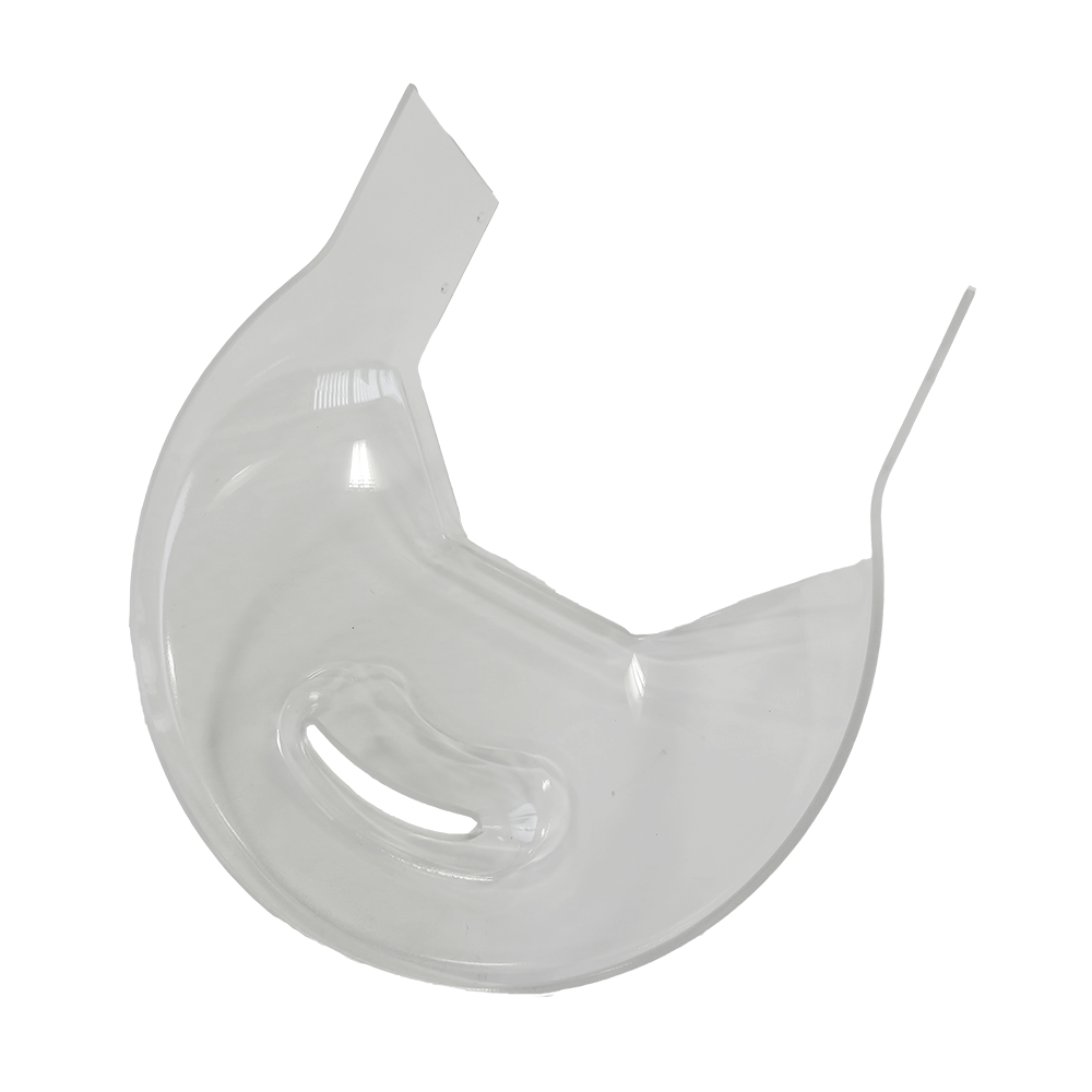 Durchsichtige Schüsselabdeckung aus Polycarbonat für Teigknetmaschine Alpha.