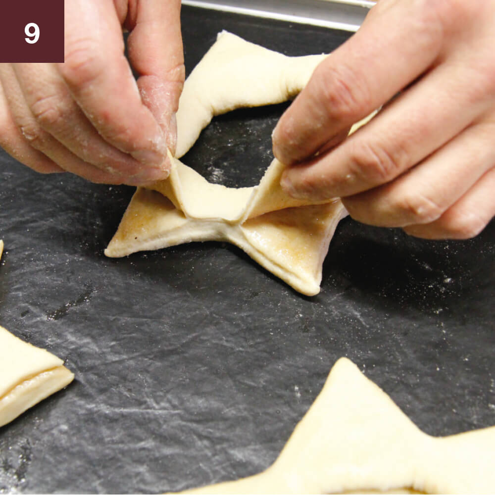 Sternbrot Herstellung