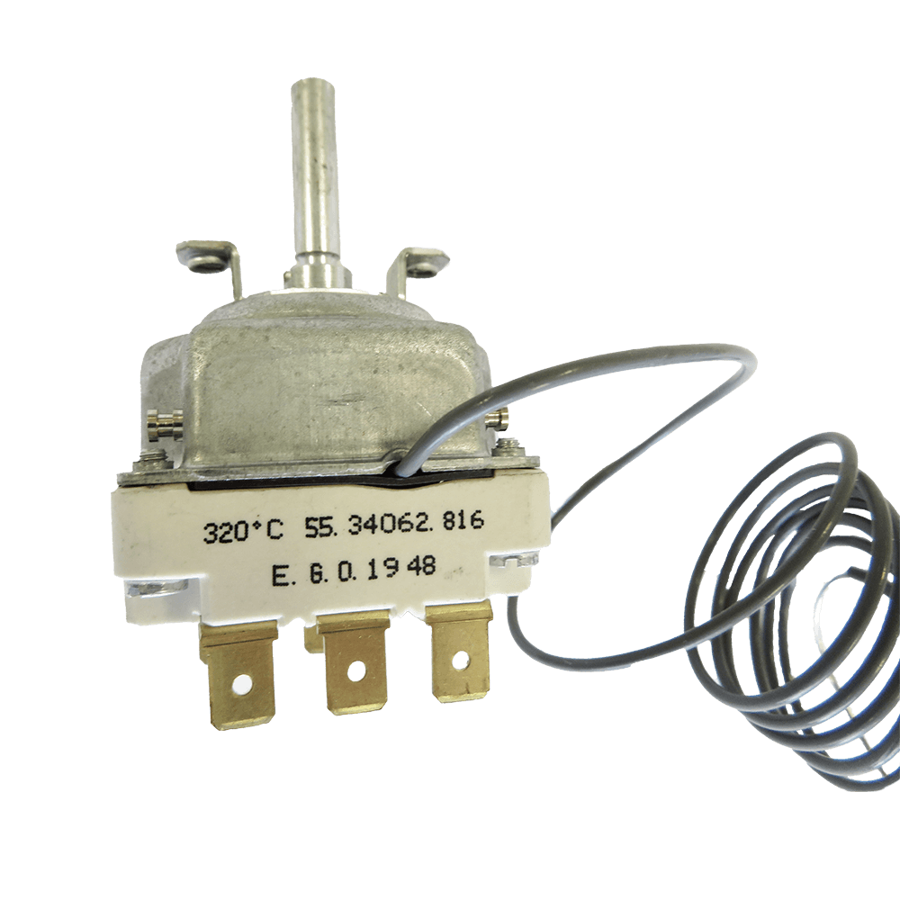 Thermostat bis 320°C Thermostat bis 320 Grad für alle Elektrobacköfen INO ab Baujahr 2007.