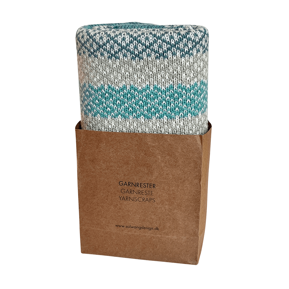 Handtuch aus Garnresten Handtuch