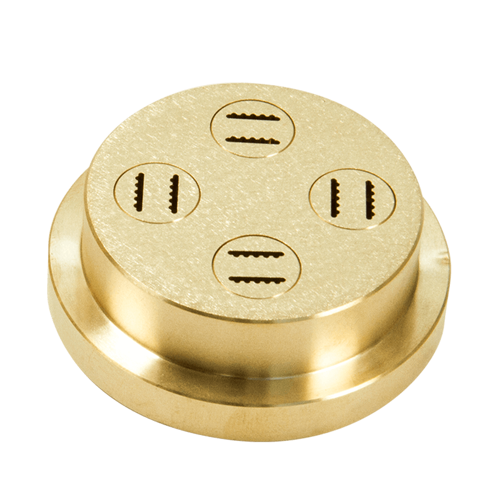 Matrize Nr. 58 - Zackenbandnudel Nudelmatrize Nr. 58 für Zackenbandnudeln für Nudelmaschine Emma und PN 100 ohne Hintergrund.