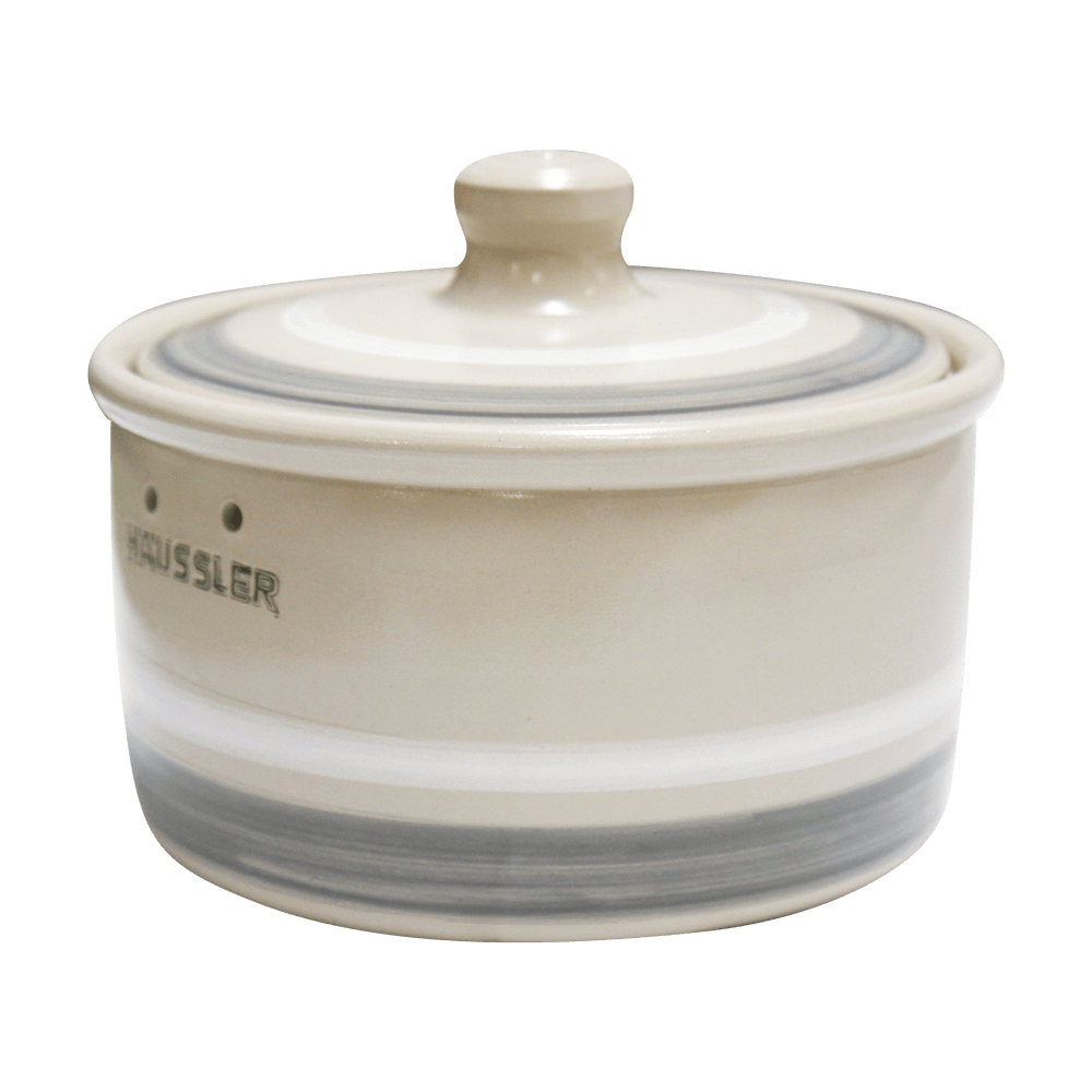 Brottopf grau-weiß Brottopf grau-weiß ohne Hintergrund