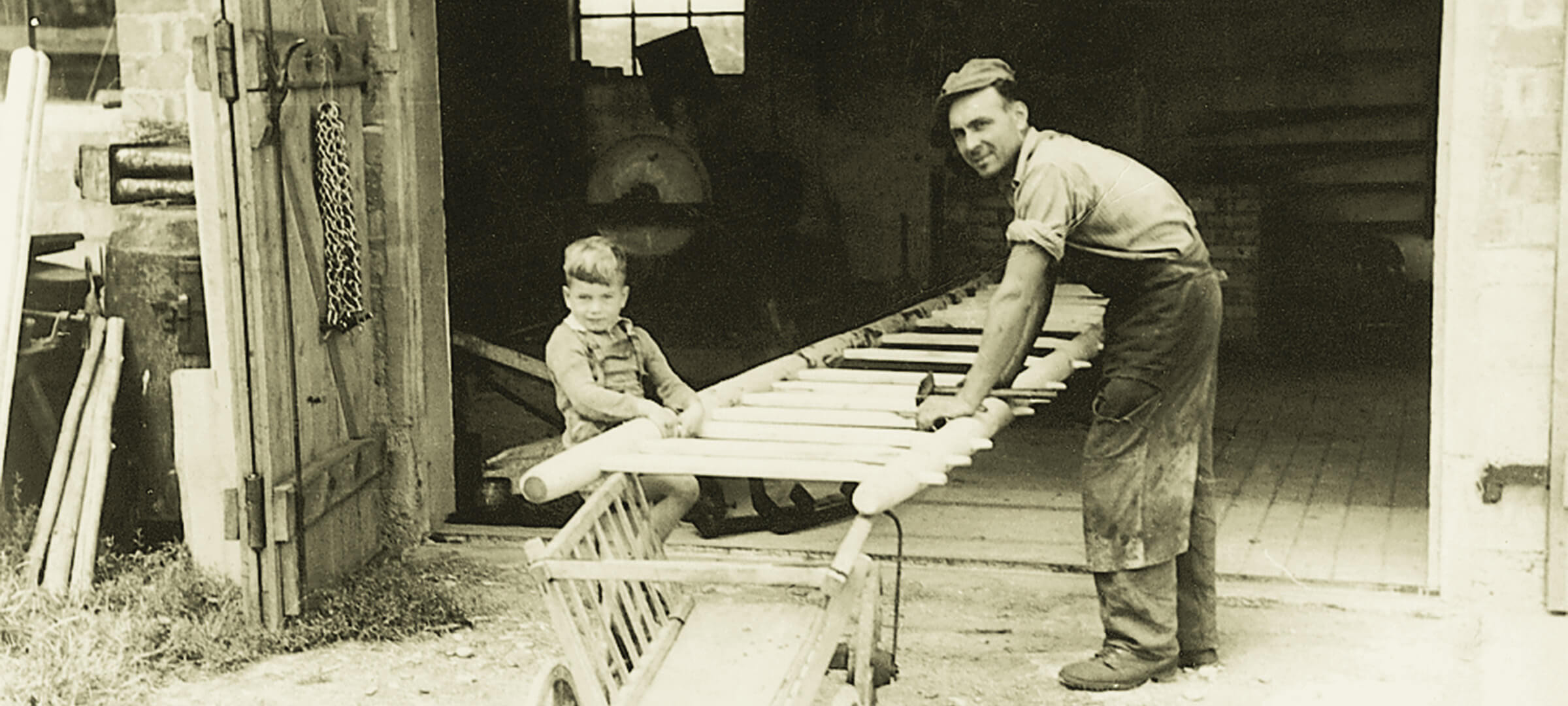 Historische Aufnahme Familie Häussler