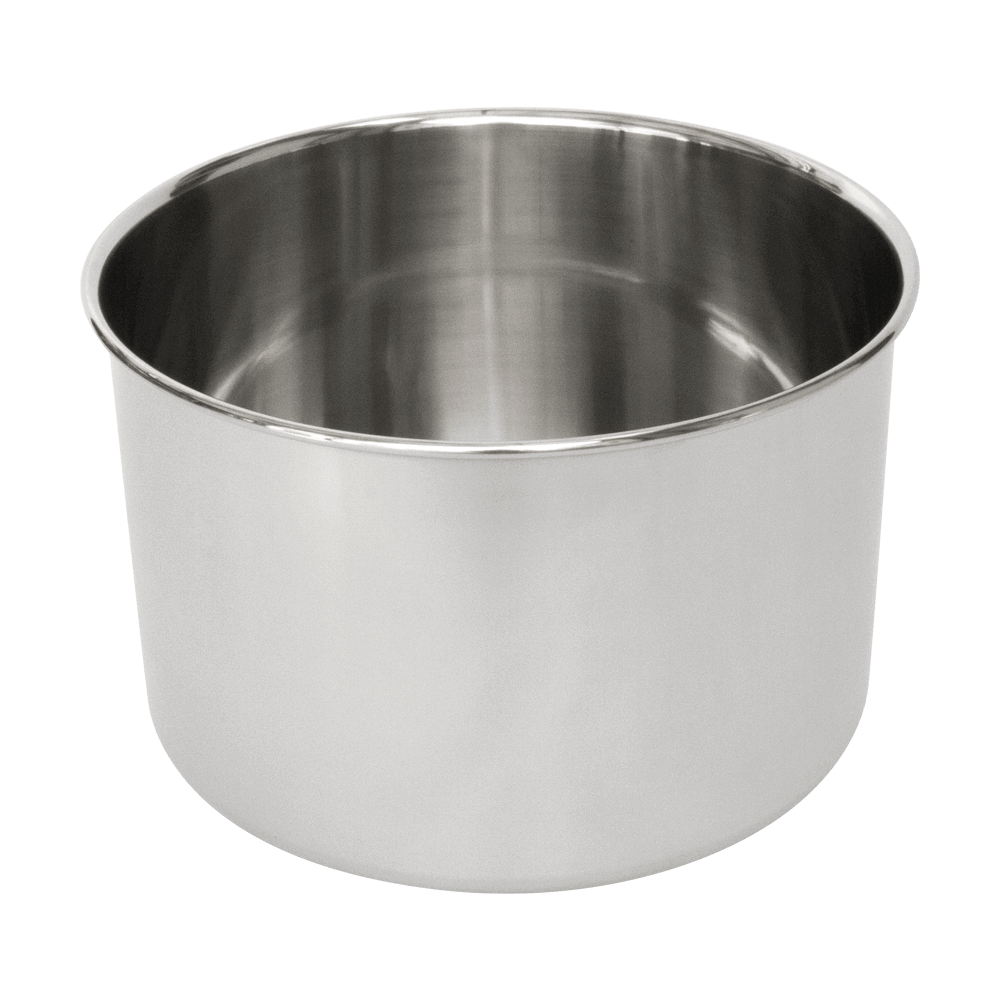 Abnehmbarer Kessel für die Teigknetmaschinen Edelstahl Teigkessel für die Teigknetmaschine, ohne Hintergrund