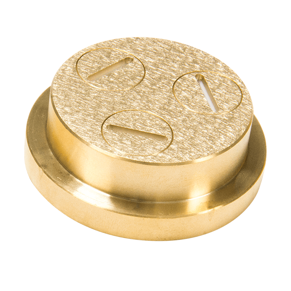 Nudelmatrize Nr. 22 für Bandnudeln für Nudelmaschine Emma und PN 100 ohne Hintergrund.