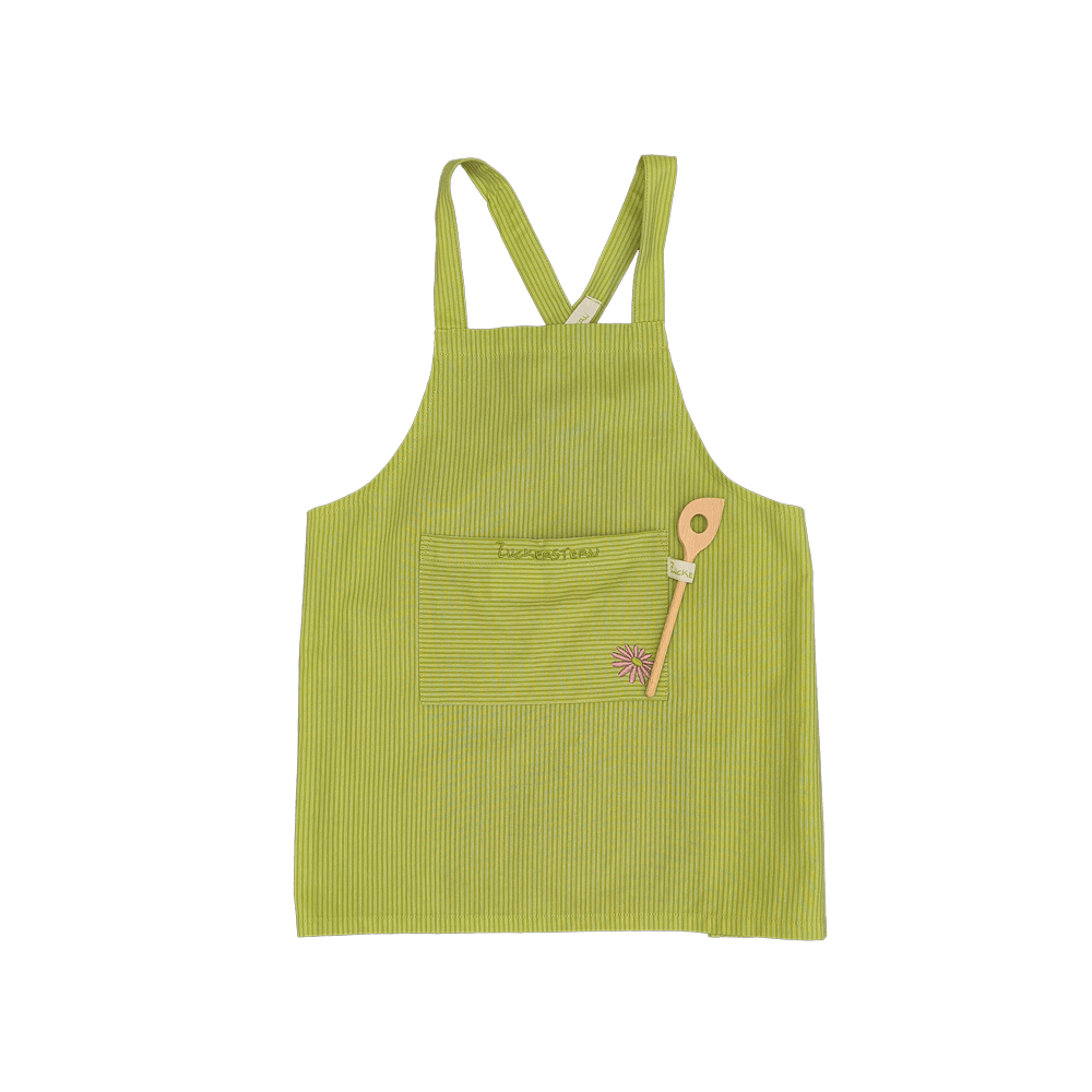 Schlupfschürze mit Kochlöffel