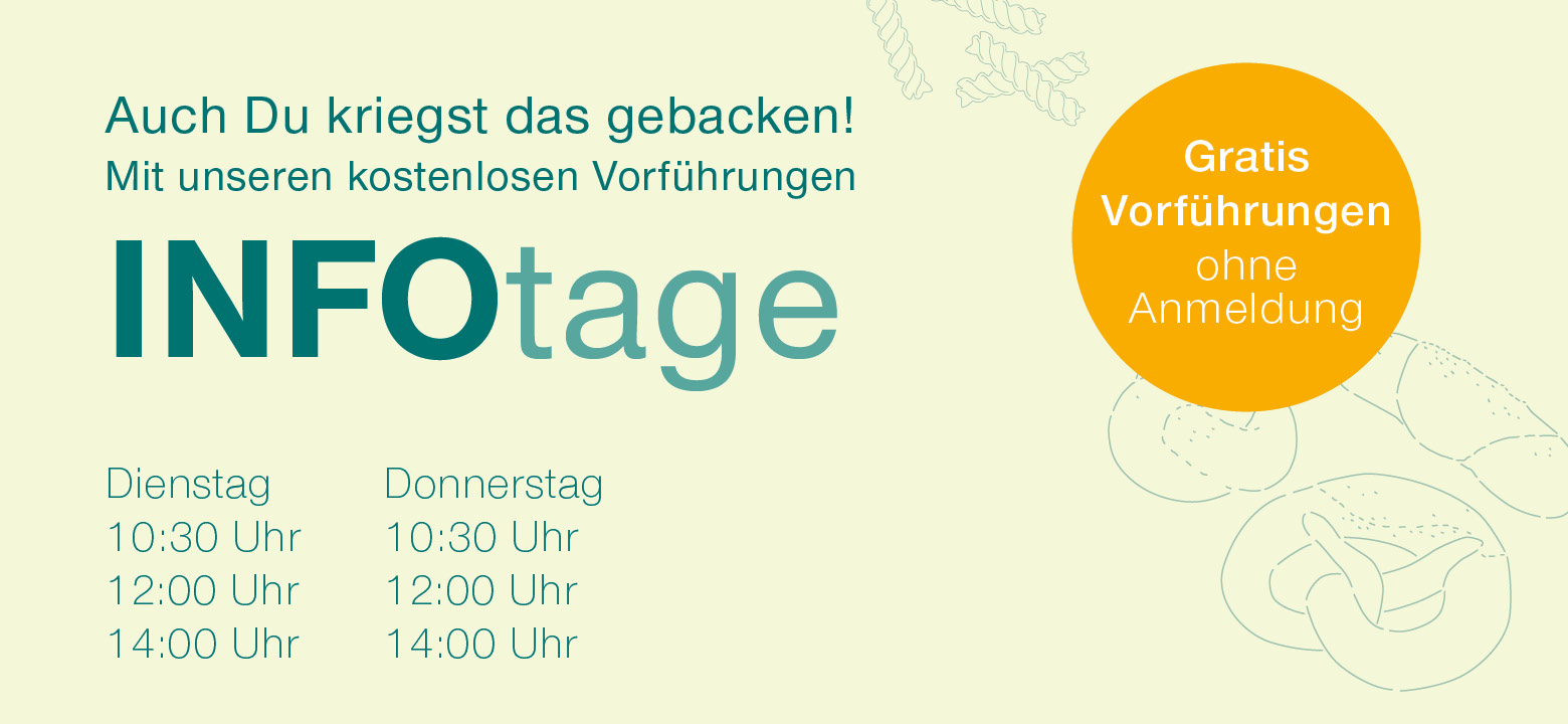Kostenlose Vorführungen im Backdorf Infotage im Backdorf