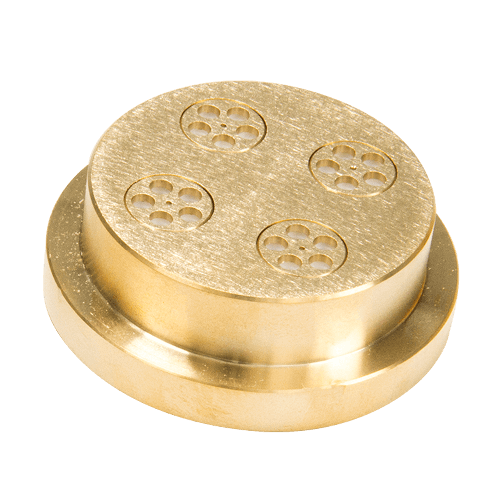 Matrize Nr. 7 - Spaghettini / Spaghetti Nudelmatrize Nr. 7 für Spaghetti für Nudelmaschine Emma und PN 100 ohne Hintergrund.