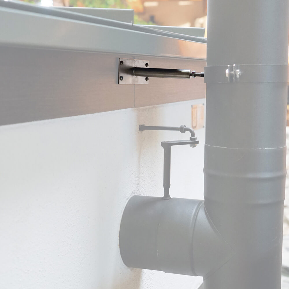 Rauchrohrhalterung Rauchrohrhalterung