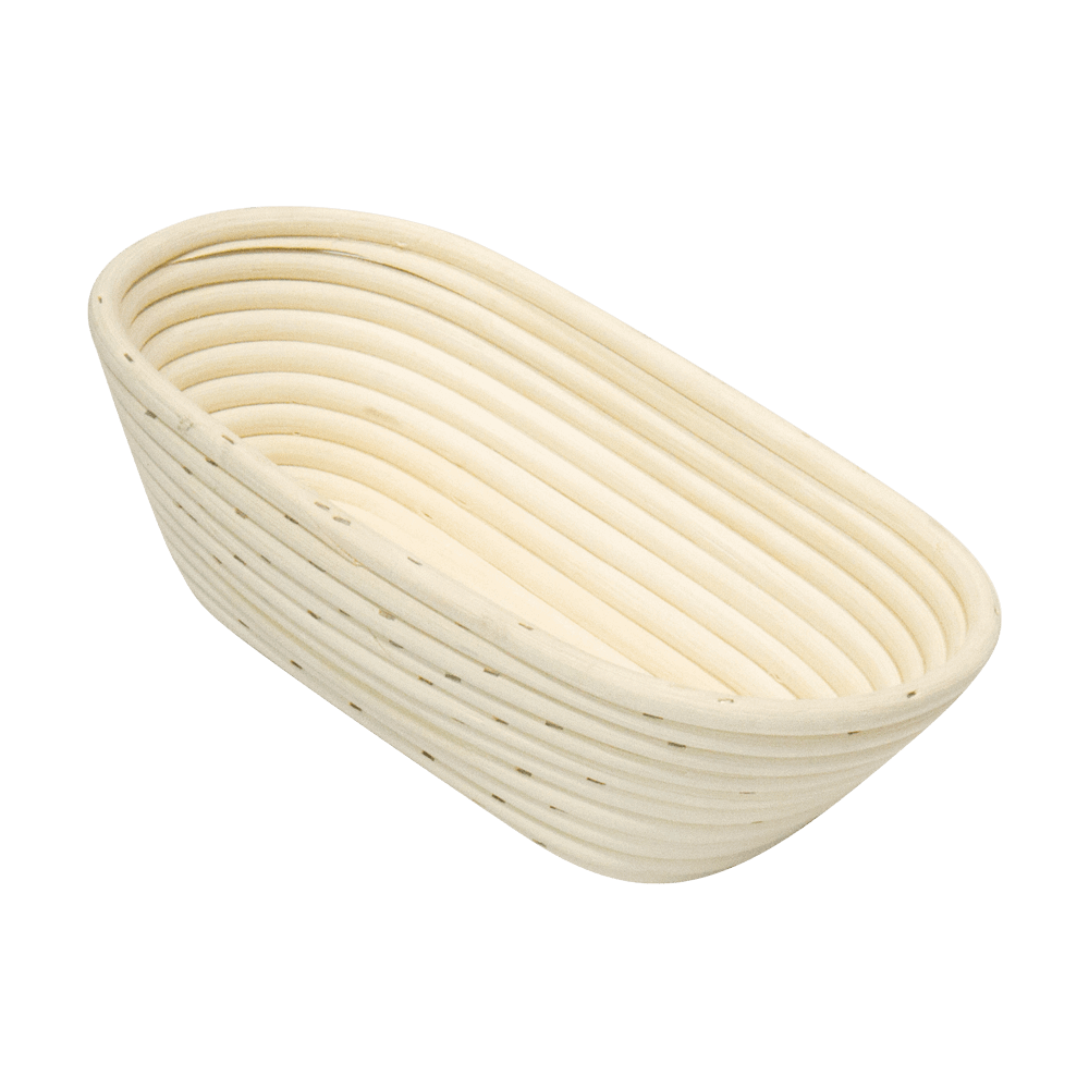 Vielfältige Gärformen, ideal für weiche Teige Peddigrohr aus Rattanpalmen ohne Hintergrund