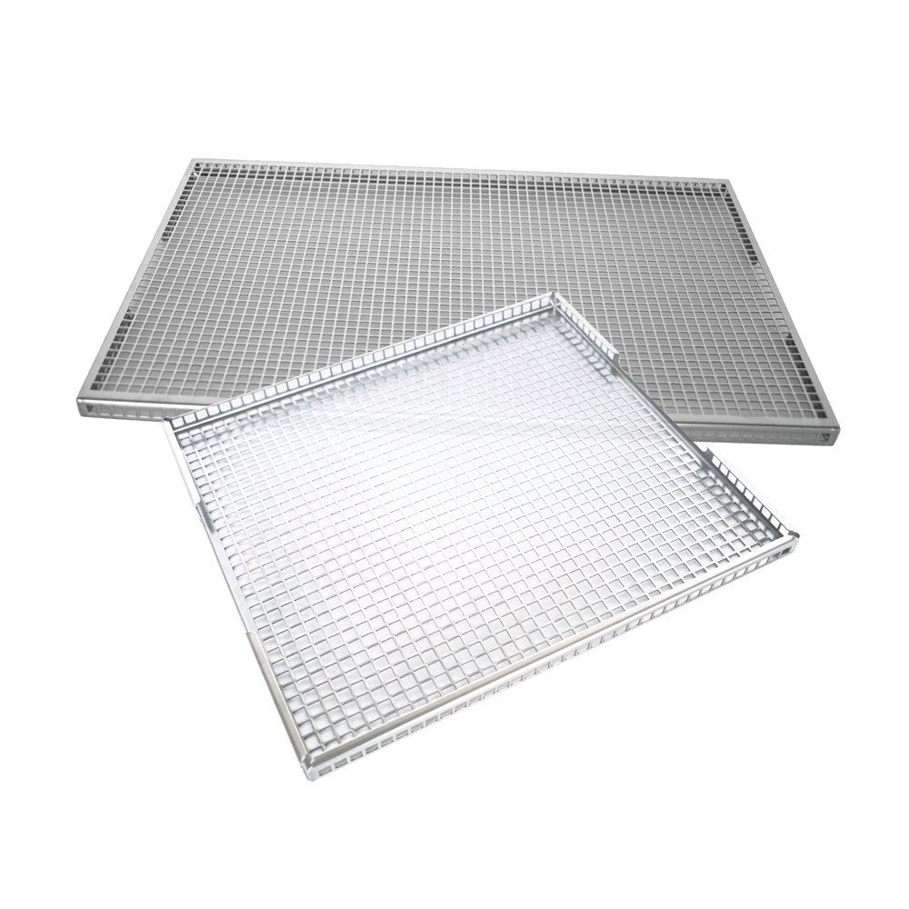 Hochwertige Auskühlgitter aus Edelstahl, die durch ihre extra stabile Qualität überzeugen. Kuchengitter aus Edelstahl