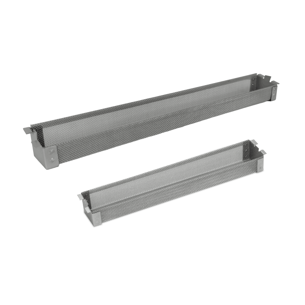 Smoker-Einsatz 2 Smoker-Einsätze in den verschiedenen Größen nebeneinander