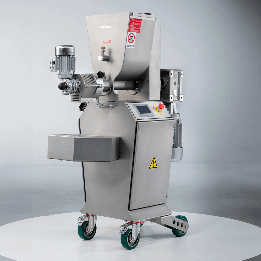 Nudelmaschine Pasta 800, in Edelstahl Ansicht von vorne