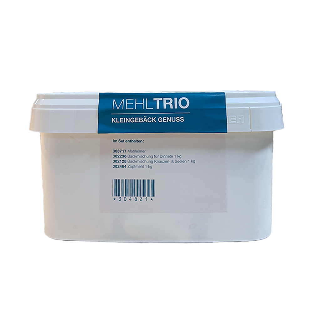 Mehlbox Mehltrio Kleingebäck Genuss