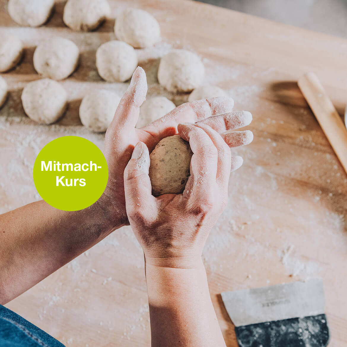 Praxiskurs: Backen Praxiskurs: Backen