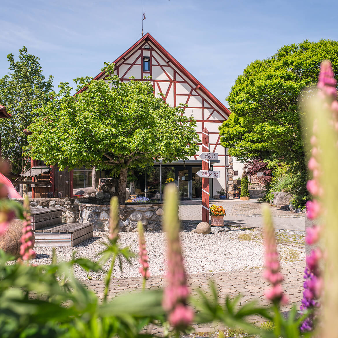 Perfekte Übernachtungsmöglichkeit für das Backdorf