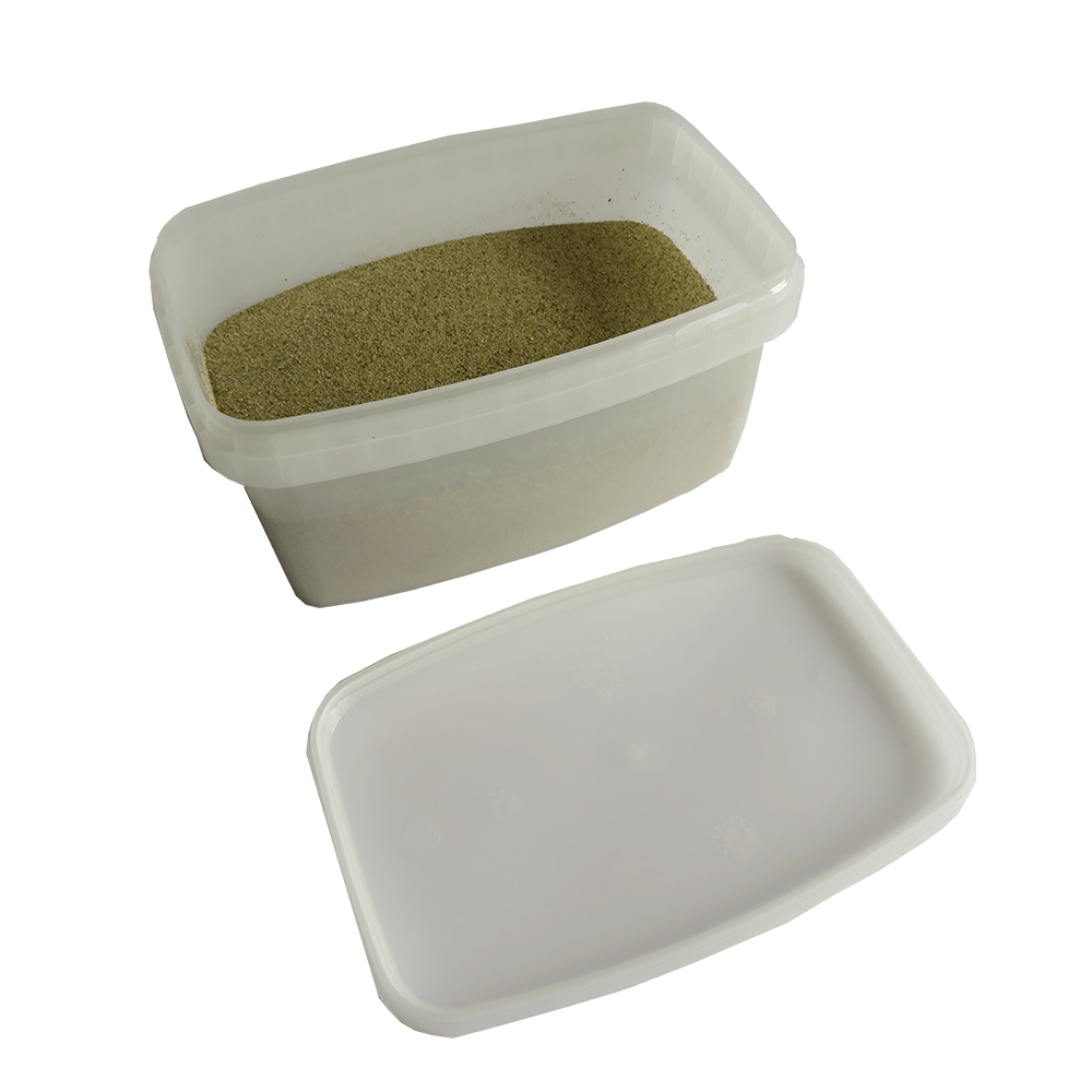 Quarzsand 1kg 1 kg Quarzsand der für alle Holzbacköfen verwendet werden kann.