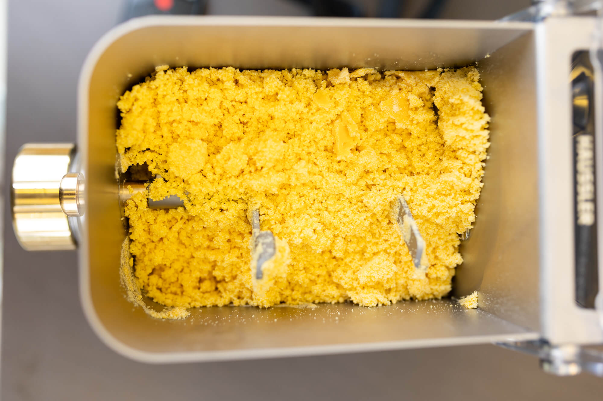 Nudelmaschine Pasta Bella Nudelteig in der Nudelmaschine