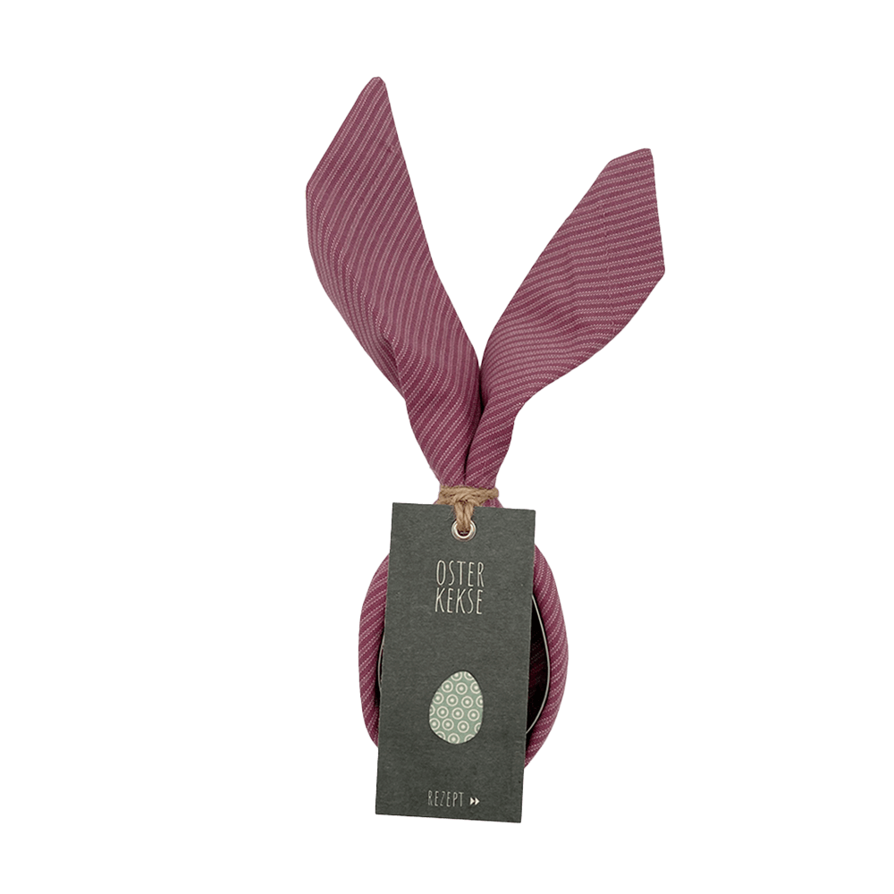 Ostergeschenk für alle Koch- und Backliebhaber Brotkorbtuch in Hasenform