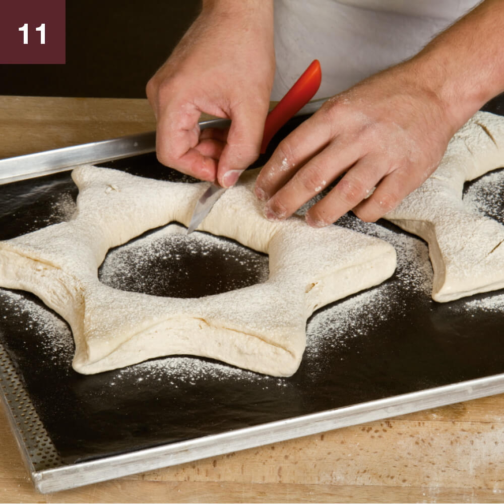 Sternbrot Herstellung