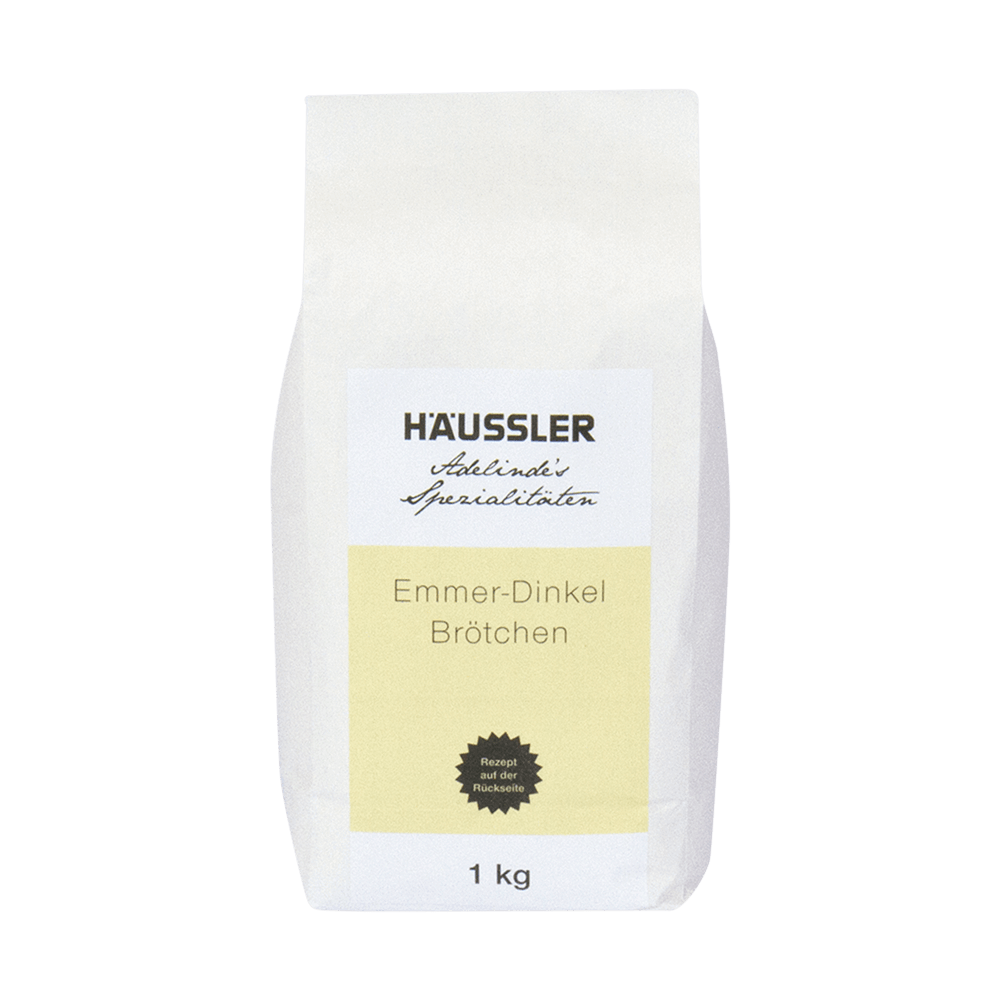Emmer-Dinkel-Brötchen Backmischung für Emmer-Dinkelbrötchen in einer 1kg Packung