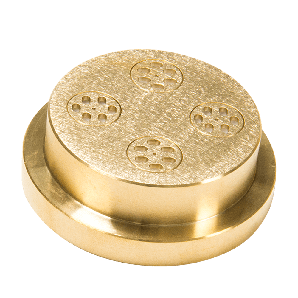 Nudelmatrize Nr. 17 für Schnittnudeln für Nudelmaschine Emma und PN 100 ohne Hintergrund.