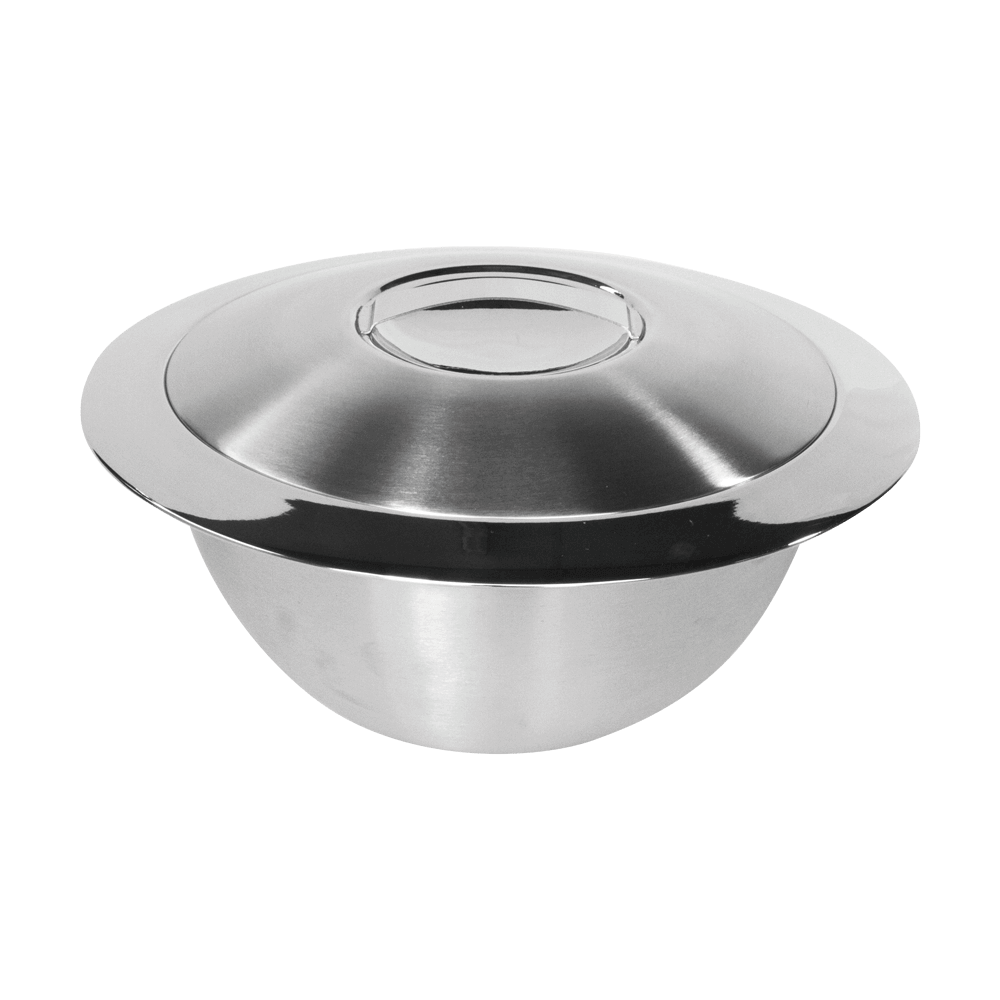 Thermo-Schüssel mit Deckel Runde Thermoschüssel aus Edelstahl mit Deckel