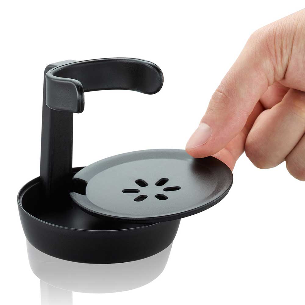 Spülbürste mit Abtropfspender Spülbprstehalterung mit Abnehmbarer Boden