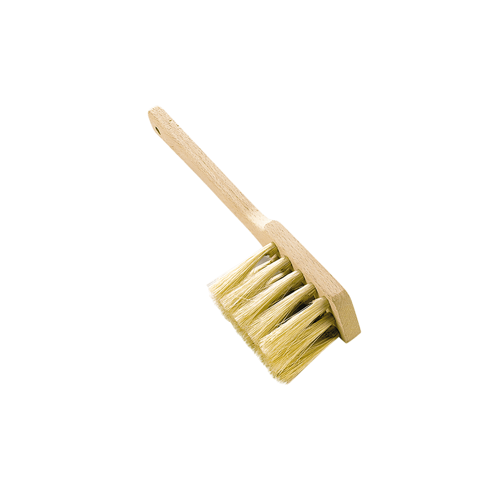 Brotpinsel zum Einstreichen der Brote mit Wasser Brotpinsel mit drei Borsten-Reihen und Griff