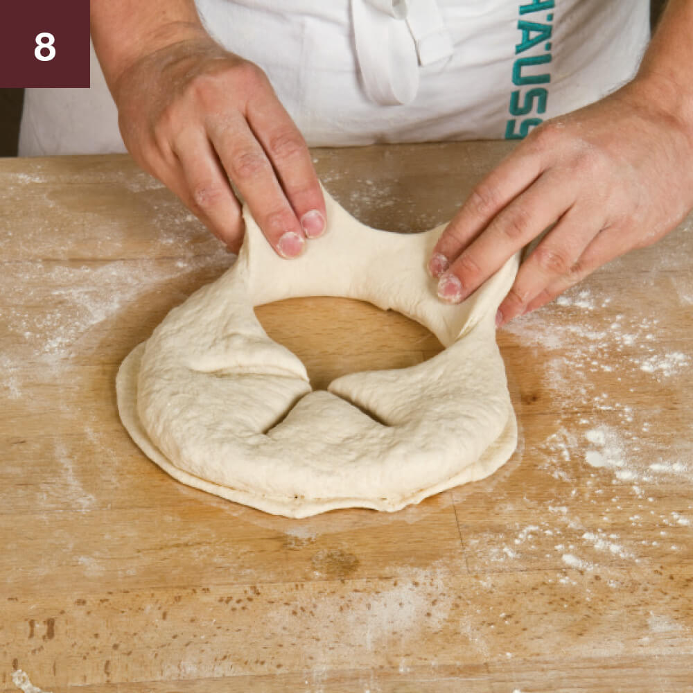 Sternbrot Herstellung