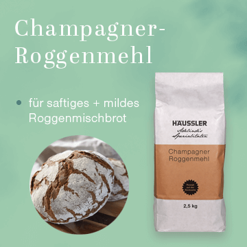 Champagner-Roggenmehl