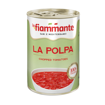 Italienische Dosentomaten - gehackte Tomaten 