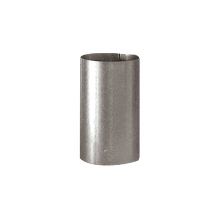 Ofenrohre und Zubehör aluminiert Rohr 0,25 m | Ø 13 cm